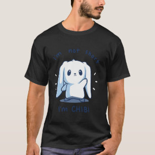 Camiseta Conejito No Soy Baja Soy Chibi
