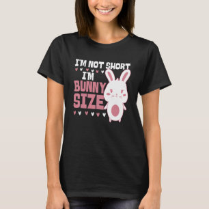 Camiseta Conejito No soy corta soy del tamaño de conejito