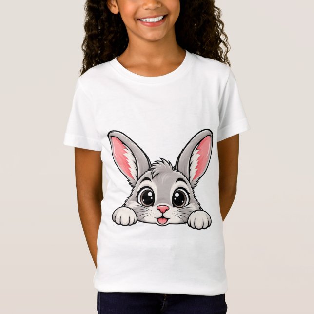 Camiseta Conejito Peep adorable (Anverso)