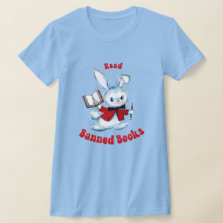 Camiseta Conejito retro lindo - Leer libros prohibidos