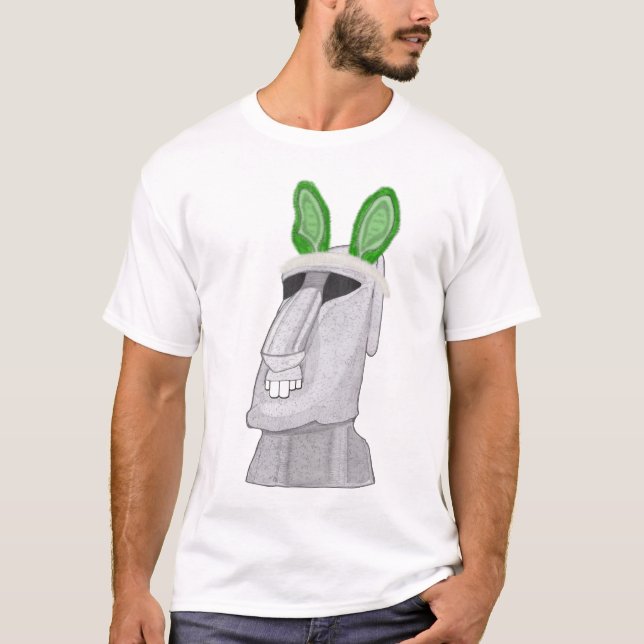 Camiseta Conejito verde de Pascua (isla) (Anverso)