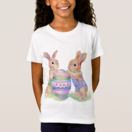 Camiseta conejitos de huevo