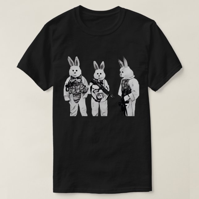 Camiseta Conejitos de pascua del operador (Diseño del anverso)