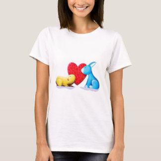 Camiseta Conejitos del amor