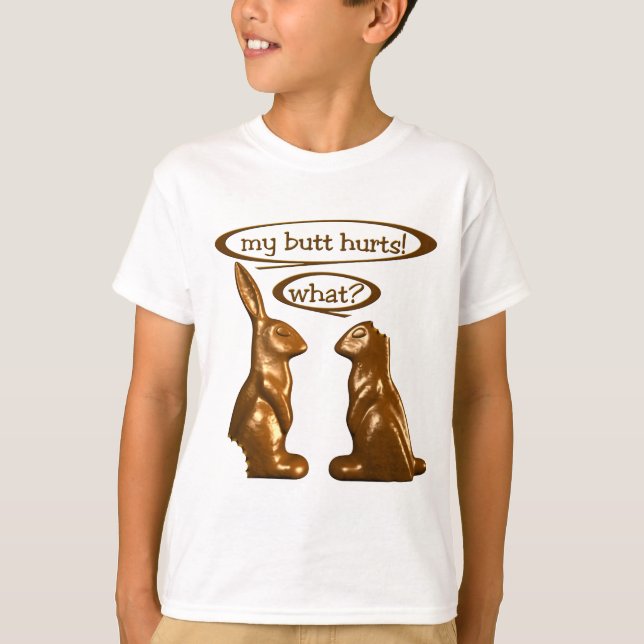 Camiseta Conejitos del chocolate (Anverso)