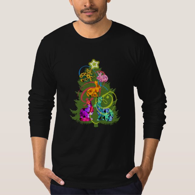 Camiseta Conejitos del navidad (Anverso)