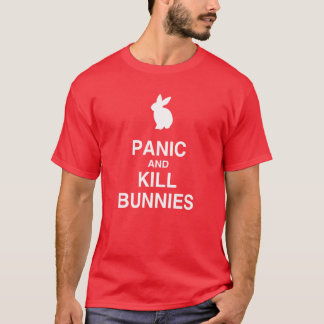Camiseta Conejitos del pánico y de la matanza