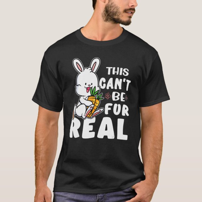 Camiseta Conejitos, esto no puede ser real (Anverso)