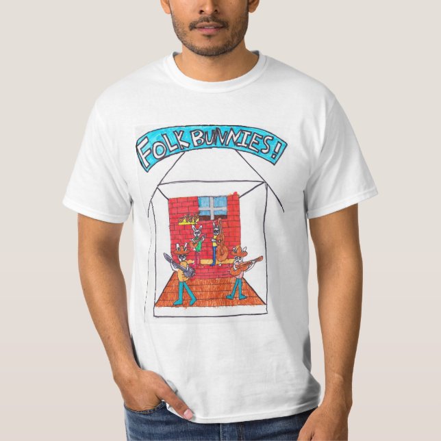 Camiseta ¡Conejitos populares de Eli Whitmore! (Anverso)