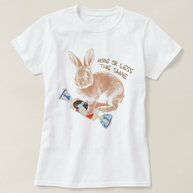Camiseta conejo (Diseño del anverso)