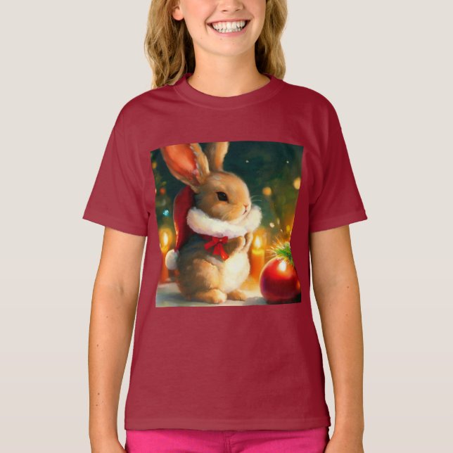 Camiseta Conejo 1 de navidades (Anverso)