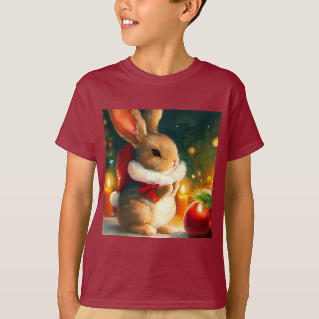 Camiseta Conejo 1 de navidades (Anverso)