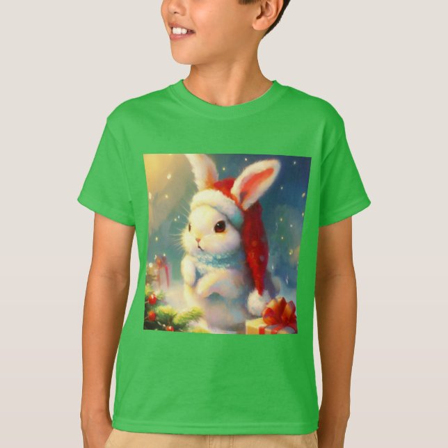 Camiseta Conejo 2 de navidades (Anverso)