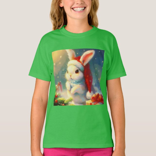 Camiseta Conejo 2 de navidades (Anverso)