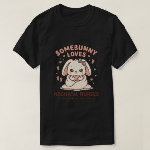 Camiseta Conejo Adorable Enfermera de UCI Neonatal