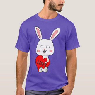 Camiseta Conejo Amor vintage