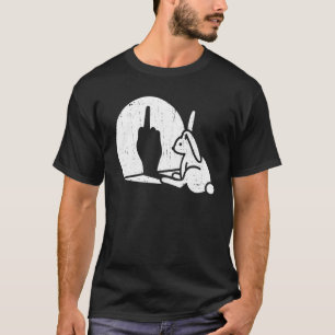 Camiseta Conejo Animal Bunny Shadow Play Pun