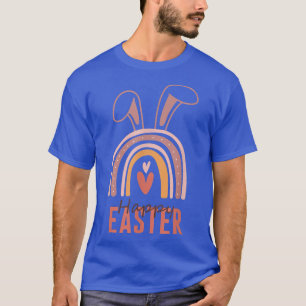 Camiseta Conejo arcoiris lindo orejas conejitas felices pas