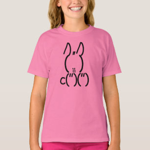 Camiseta Conejo ASCII