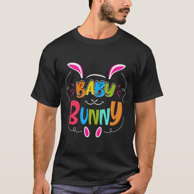 Camiseta Conejo bebé Premium Tri-blend  (Anverso)