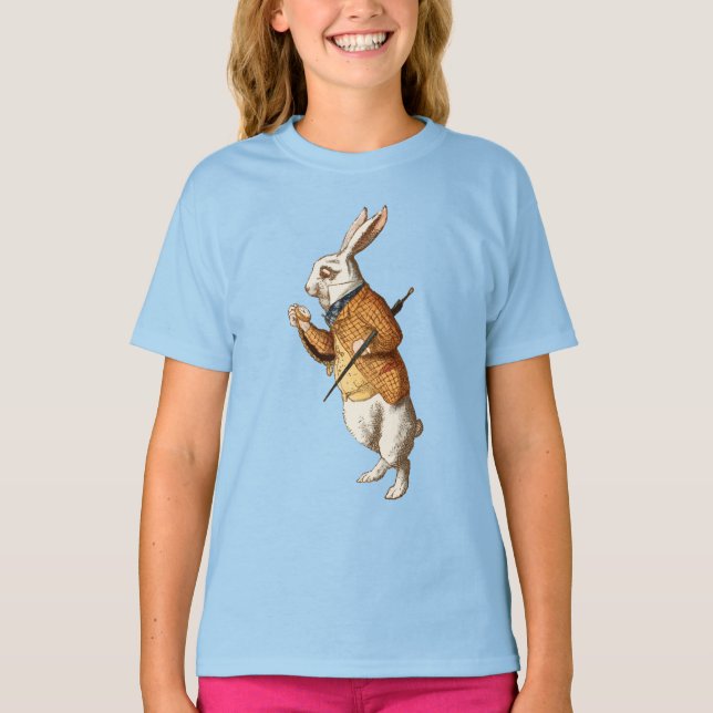 Camiseta Conejo blanco (Alicia en el país de las maravillas (Anverso)