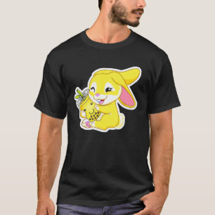 Camiseta Conejo Bunny Bae Bubble Boba Tea Pascua China De