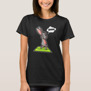 Camiseta Conejo Bunny Yoga Poses Gimnasia Deportiva Ohm Hea