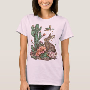 Camiseta Conejo Cactus