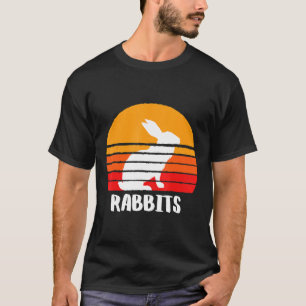 Camiseta Conejo Camisas Tee Hombres Y Mujeres