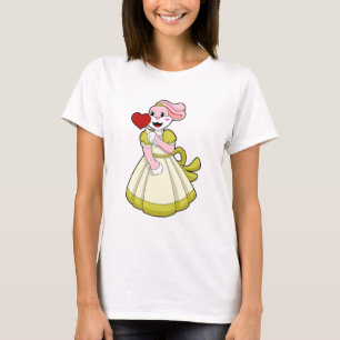 Camiseta Conejo como novia con vestido Boda. PNG