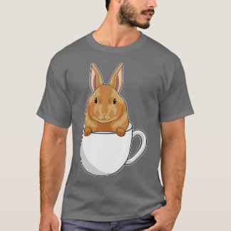 Camiseta Conejo con Copa de Café
