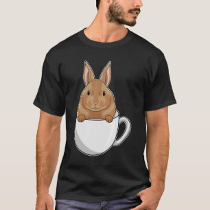 Camiseta Conejo con Copa de Café