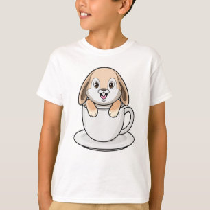 Camiseta Conejo con Copa de Café
