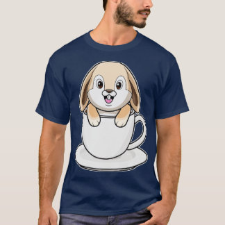 Camiseta Conejo con Copa de Café
