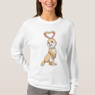 Camiseta Conejo con corazón