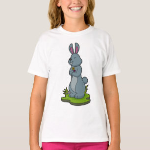 Camiseta Conejo con flores