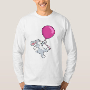 Camiseta Conejo con globo