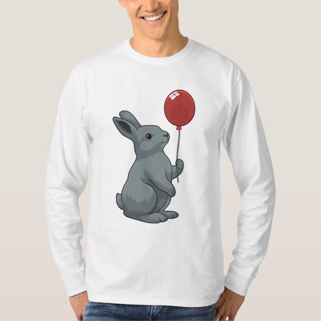 Camiseta Conejo con globo (Anverso)