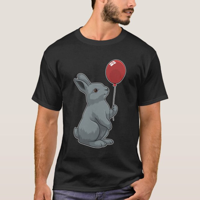 Camiseta Conejo con globo (Anverso)