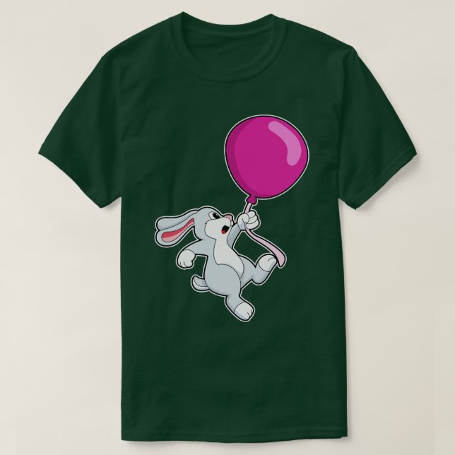 Camiseta Conejo con globo 2 (Diseño del anverso)