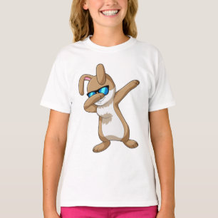Camiseta Conejo con Hip Hop Dance Dab