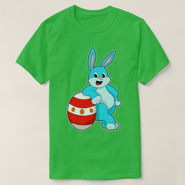 Camiseta Conejo con huevo de Pascua (Diseño del anverso)