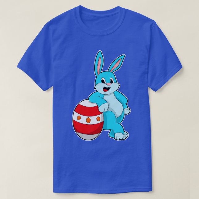 Camiseta Conejo con huevo de Pascua (Diseño del anverso)