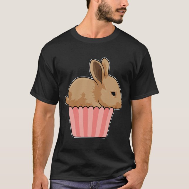 Camiseta Conejo con Muffin (Anverso)