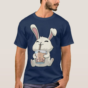Camiseta Conejo conejo conejo conejo Boba Bubble Tea Anime 