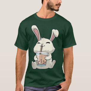 Camiseta Conejo conejo conejo conejo Boba Bubble Tea Anime 