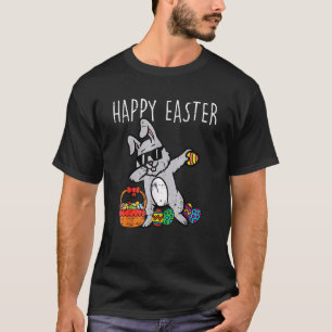 Camiseta Conejo Conejo Conejo Conejo Feliz Pascua Baile Niñ