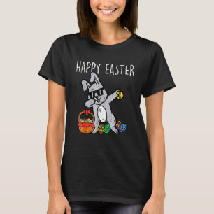 Camiseta Conejo Conejo Conejo Conejo Feliz Pascua Baile Niñ