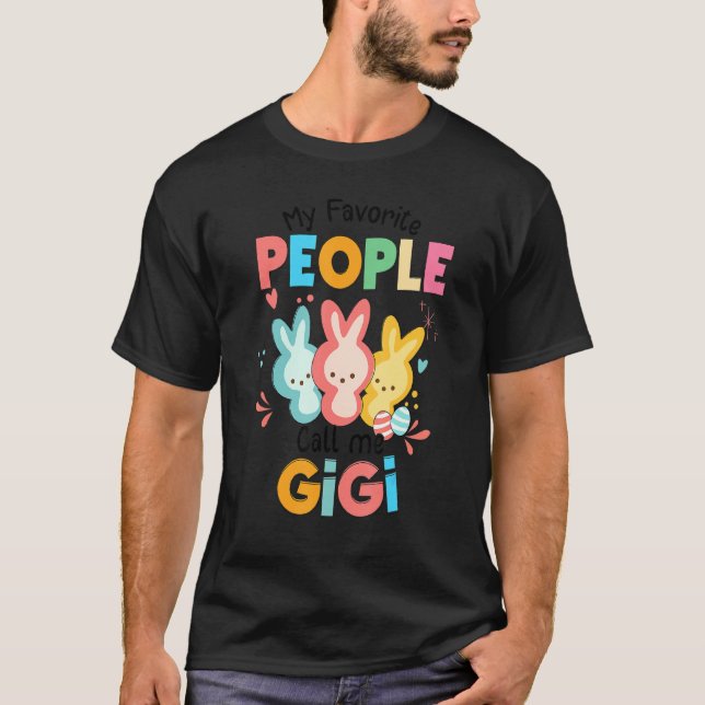 Camiseta Conejo conejo conejo gracioso que mi gente favorit (Anverso)