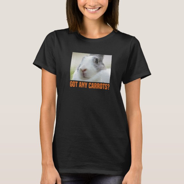 Camiseta Conejo Conejo Tiene Cualquier Carrote Bunnies Prem (Anverso)
